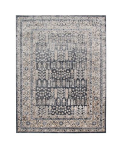 Amer Rugs Belmont Blm-3 Charcoal 7'11" X 9'10" Area Rug