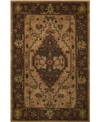 Nourison Tahoe Ta01 Beige 3'9" X 5'9" Area Rug In Beige