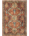 Palmetto Living Closeout! Orian Alexandria Bombay Red 5'1" X 7'6" Area Rug In Red
