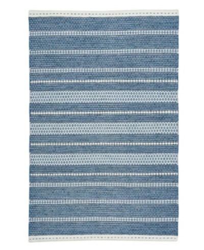 Capel Abingdon 465 Slate 8' X 10' Area Rug In Blue