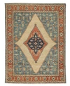 CAPEL CHARISE-TABRIZ 435 BLUESTONE 5' X 8' AREA RUG