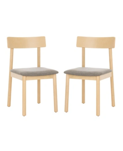 Safavieh Lizette Retro Dining Chair In White