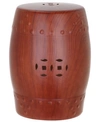 Safavieh Ming Garden Stool In Red