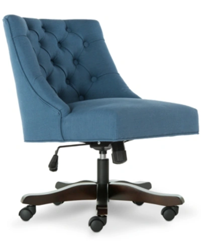 Safavieh Docena Office Chair In Blue