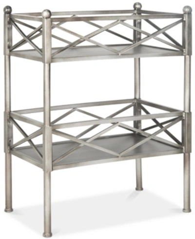 Safavieh Deane Storage Shelf In Silver