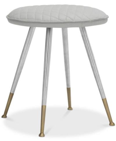 Safavieh Payen Stool In Light Grey