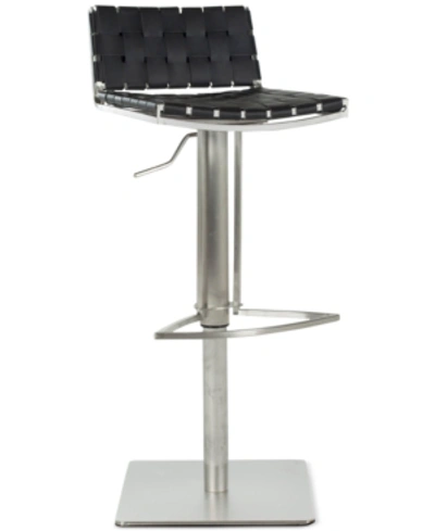 Safavieh Adkins Swivel Bar Stool In Black