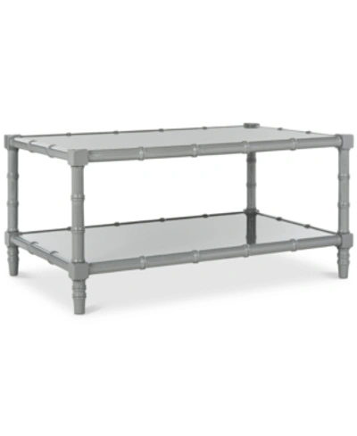 Safavieh Noam Modern Coastal Coffee Table In Grey