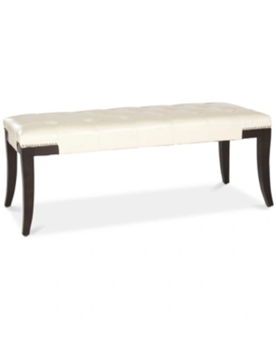 Safavieh Lorence Bench In Cream