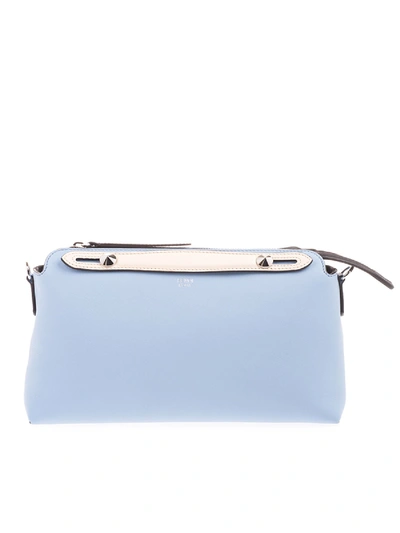 Fendi By The Way Medium Bag In Light Blue