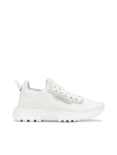 Givenchy Perforated Low-top Sneakers In White