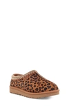 Ugg Tasman Slipper In Natural Leopard Print Suede