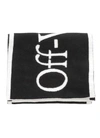 OFF-WHITE LOGO FELTED SCARF,11512470