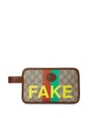 GUCCI FAKE/NOT 印花钱包