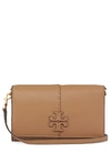 Tory Burch Mcgraw Leather Crossbody Wallet In Tiramisu