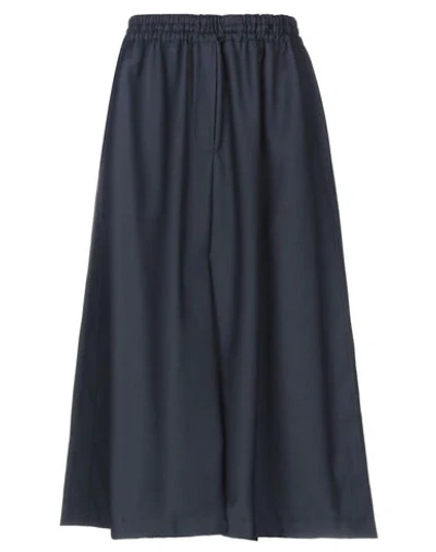 Wood Wood 3/4 Length Skirts In Dark Blue