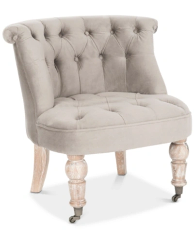 Safavieh Dixen Tufted Chair In Grey