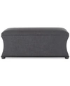 Safavieh Harpell Storage Bench In Grey