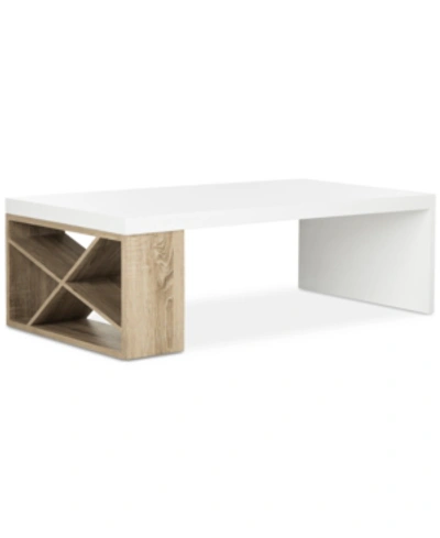 Safavieh Carlton Side Coffee Table In White