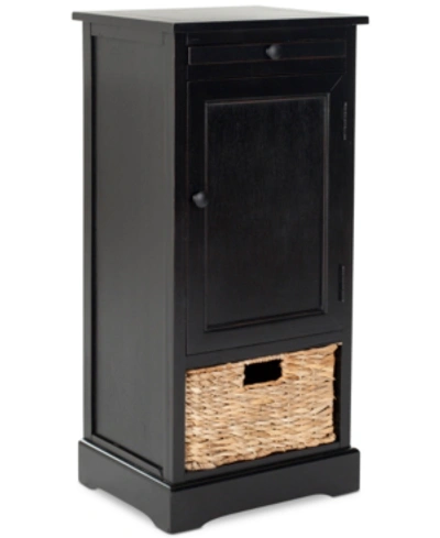 Safavieh Dorlen Cabinet In Black