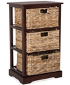Safavieh Medira Side Table In Cherry