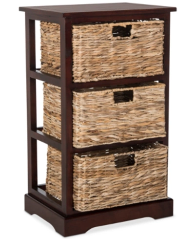 Safavieh Medira Side Table In Cherry
