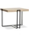 Safavieh Pitt Wood End Table In Light Grey