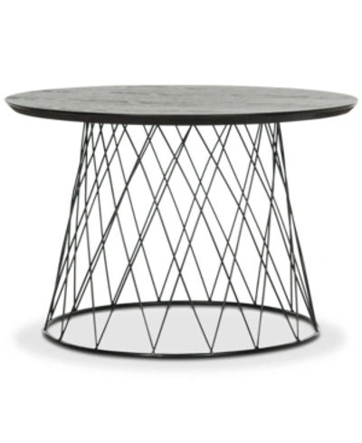 Safavieh Roper Wood End Table In Black