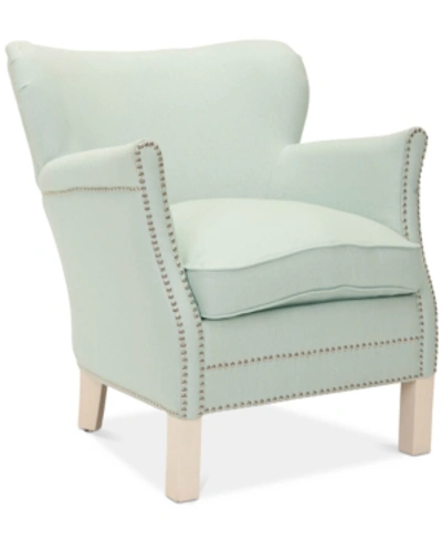 Safavieh Cortland Accent Chair In Robins Egg