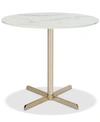 Safavieh Winnie Round Side Table In White Marble