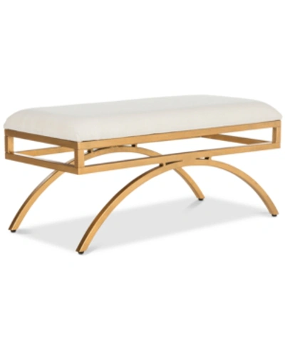 Safavieh Musser Bench In Light Beige