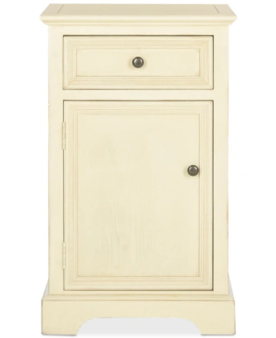 Safavieh Jarome Storage End Table In Cream