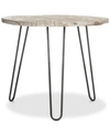 SAFAVIEH MINDY WOOD TOP DINING TABLE