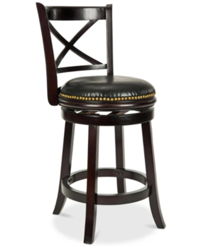 Safavieh Raines Counter Stool In Dark Espresso
