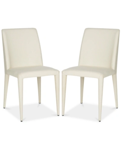 Safavieh Erin Set Of 2 Dining Chairs In Beige