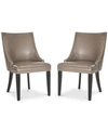 Safavieh Haldi Side Chair (set Of 2) In Clay