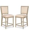 Safavieh Evina Counter Stool (set Of 2) In 3