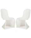 Safavieh Vlad Side Chair (set Of 2) In White