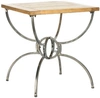 Safavieh Alvin Wood Top End Table In Walnut