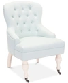 Safavieh Alyna Arm Chair In Robins Egg