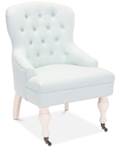 Safavieh Alyna Arm Chair In Robins Egg