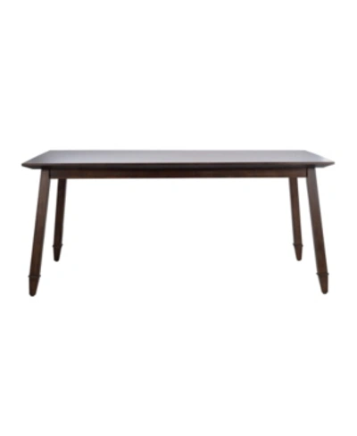 Safavieh Brayson Rectangle Dining Table In Walnut