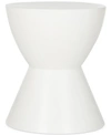 Safavieh Melvena Outdoor Accent Table In Ivory