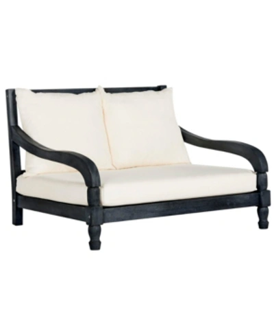 Safavieh Pomona Lounger In Dark Slate