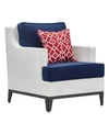 Tommy Hilfiger Hampton Outdoor Mesh Chair With Cushions