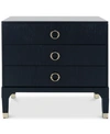 Safavieh Lorna 3-drawer Night Stand In Navy