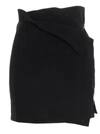 ANN DEMEULEMEESTER ANN DEMEULEMEESTER WRAP MINI SKIRT