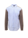 COMME DES GARÇONS SHIRT COMME DES GARÇONS SHIRT CONTRAST SLEEVES SHIRT