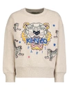 KENZO KIDS SWEATSHIRT TIGER FOR GIRLS