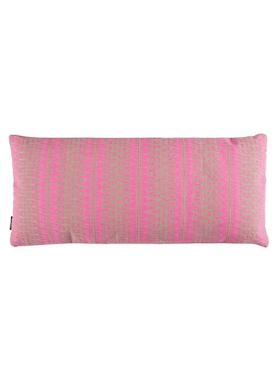Safavieh Parvin Pillow In Pink Tan